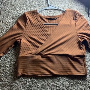 Crop top with long sleeves from SHEIN!!!